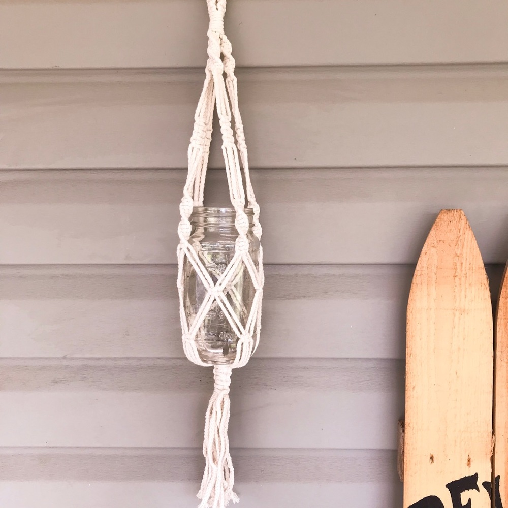 Set of 3 Macrame Plant Holders